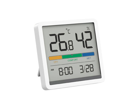 ساعت و سنسور دما و رطوبت دیجیتال شيائومي مدل MIIIW Comfort Temperature and Humidity Clock