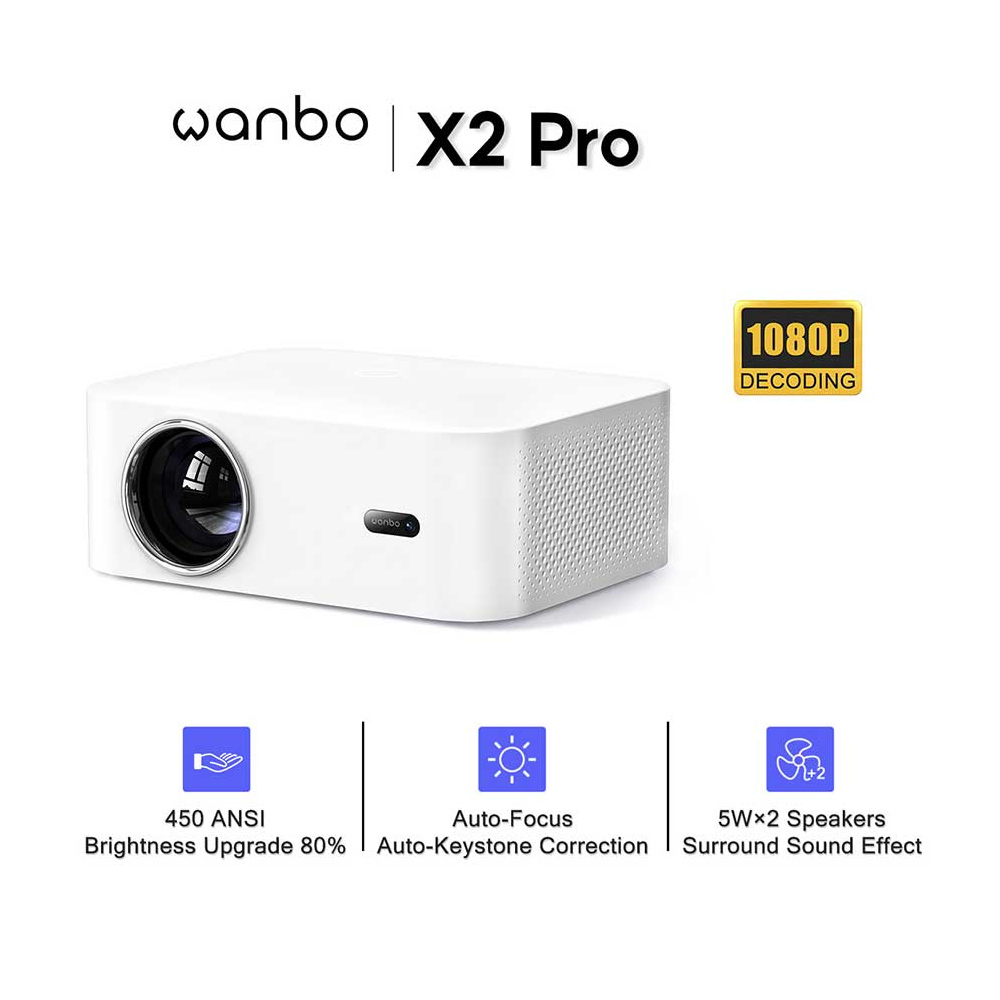 ویدئو پروژکتور مدل Wanbo X2 PRO