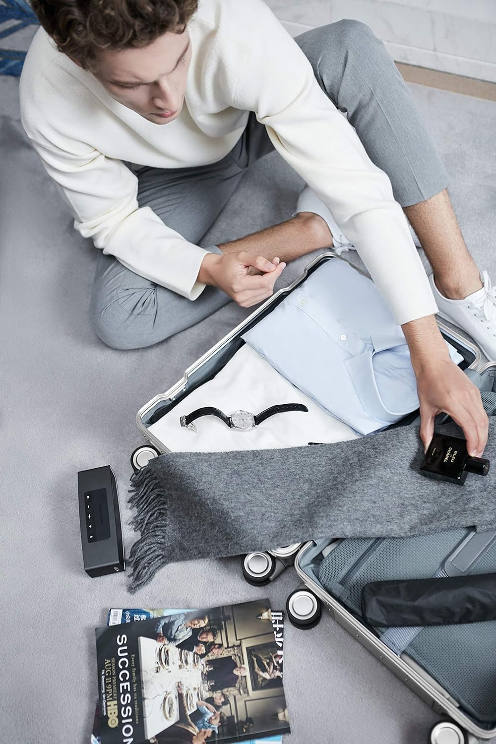 چمدان شیائومی مدل Xiaomi Metal Carry-on Luggage 20
