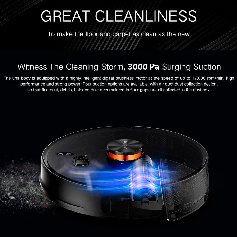 جارو رباتیک شیائومی مدل Xiaomi Lydsto R1 Pro Robotic Vacuum Cleaner