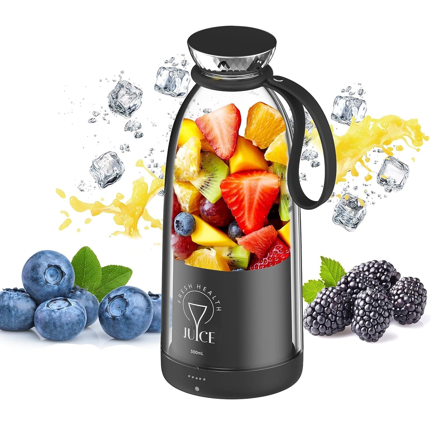 بطری مخلوط کن قابل حمل شیائومی مدل Fresh Juice Bottle Blender Plus 500ml