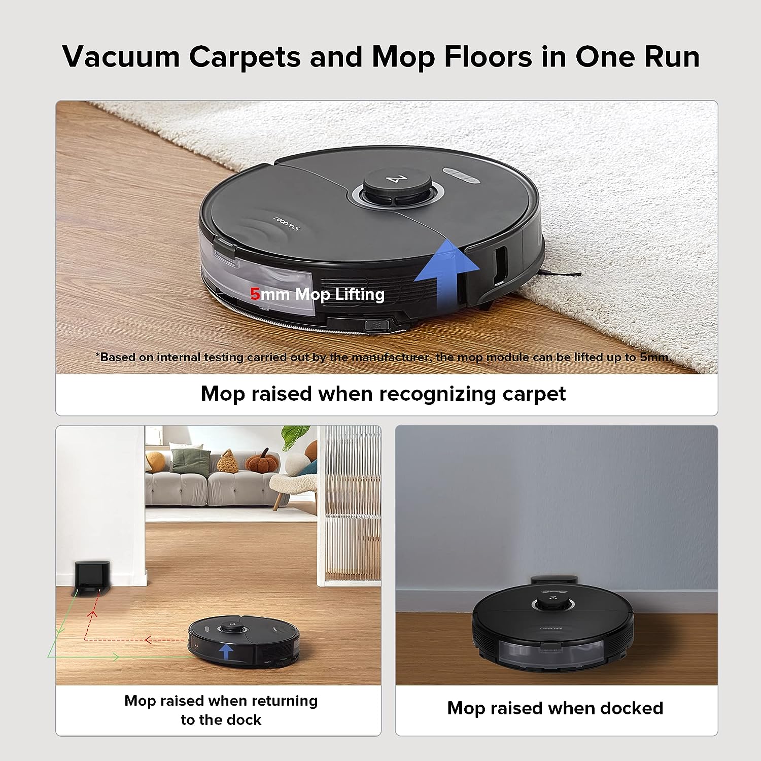 جارو رباتیک شیائومی مدل Xiaomi Roborock S8 robotic vacuum cleaner