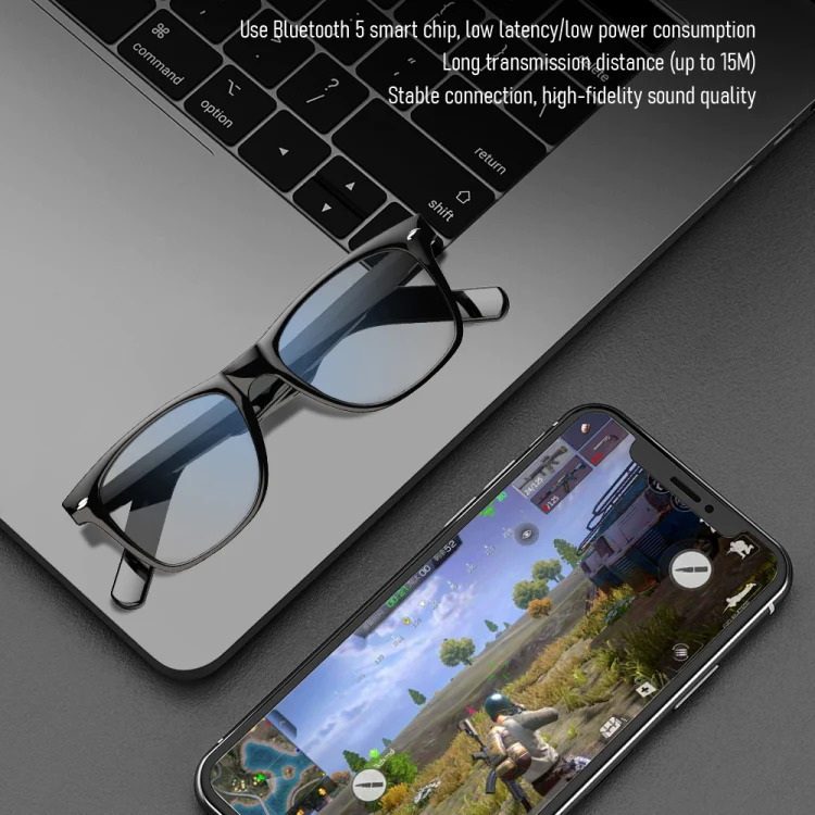 عینک هوشمند مدل E10-E Binaural Call Smart Bluetooth Glasses Earphone(Polarized Sunglasses)