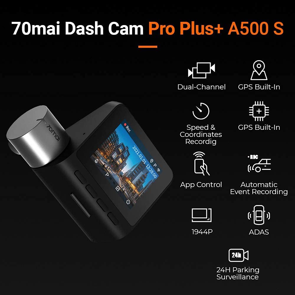 دوربین خودروی 70mai مدل Pro Plus A500S
