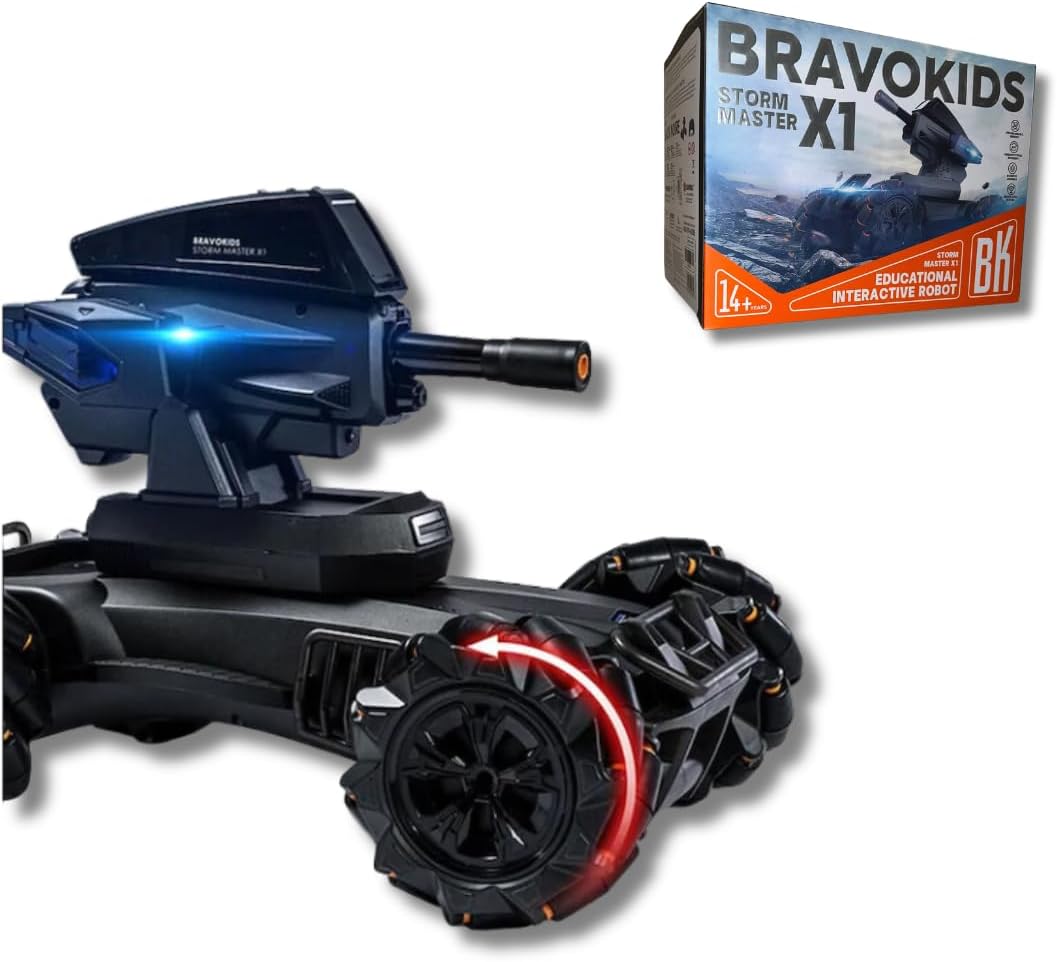 ماشین کنترلی همراه با تفنگ شیائومی مدل BravoKids Storm Master X1