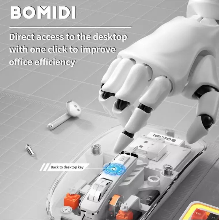 ماوس بی سیم بومیدی مدل Bomidi GM1