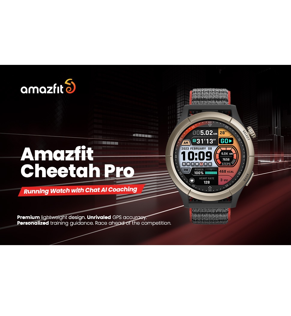 ساعت هوشمند شیائومی مدل Amazfit Cheetah Pro