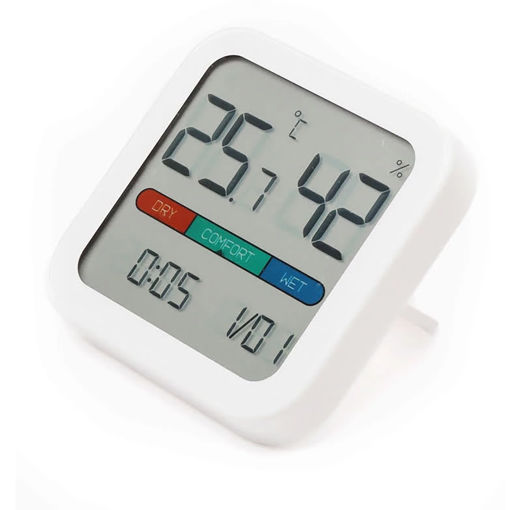 دما سنج و رطوبت سنج شيائومي مدل MIIIW Comfort Temperature And Humidity Clock S210