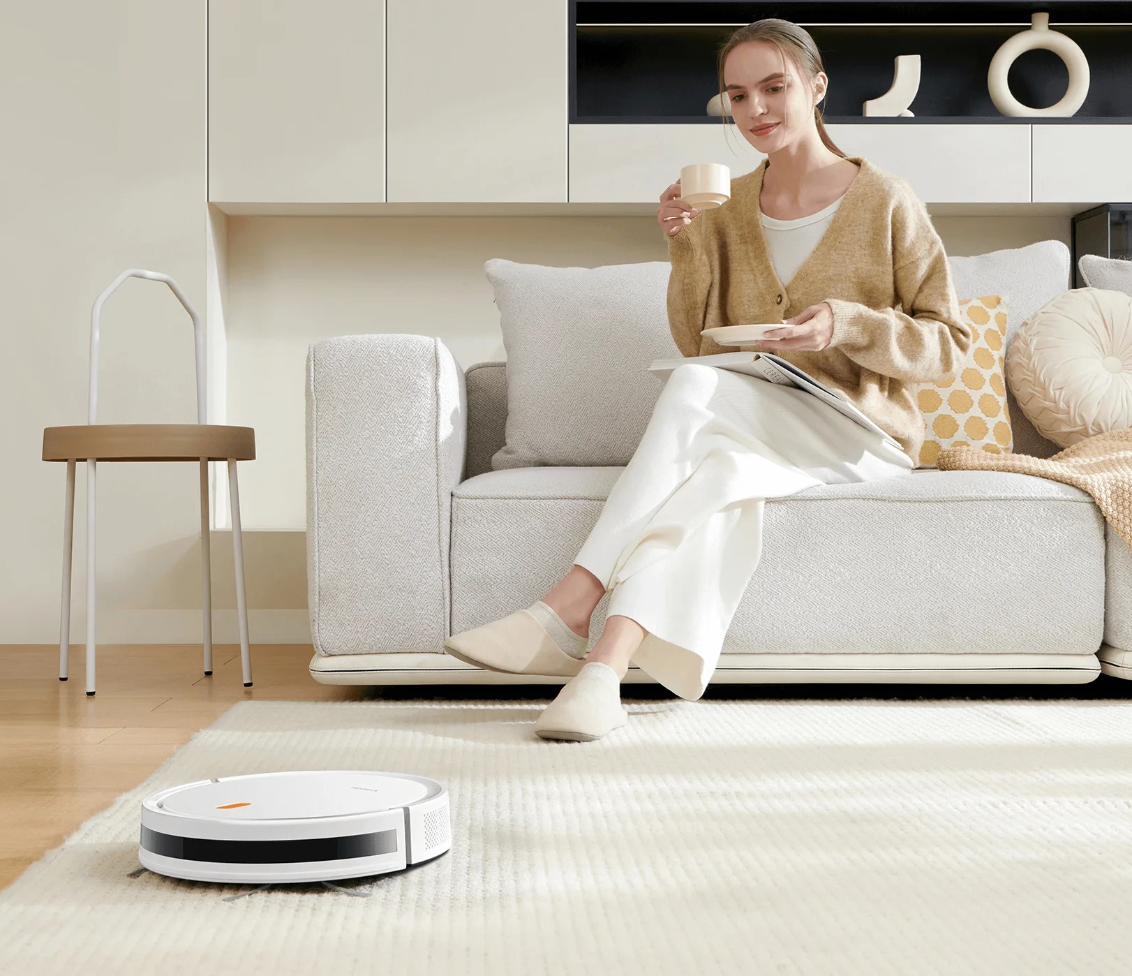 جارو رباتیک شیائومی مدل Xiaomi Robot Vacuum E5