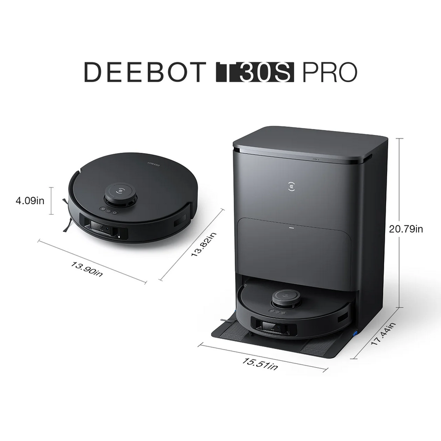 جارو رباتیک اکووکس مدل Ecovacs Deebot T30s Pro Robot Vacuum Cleaner