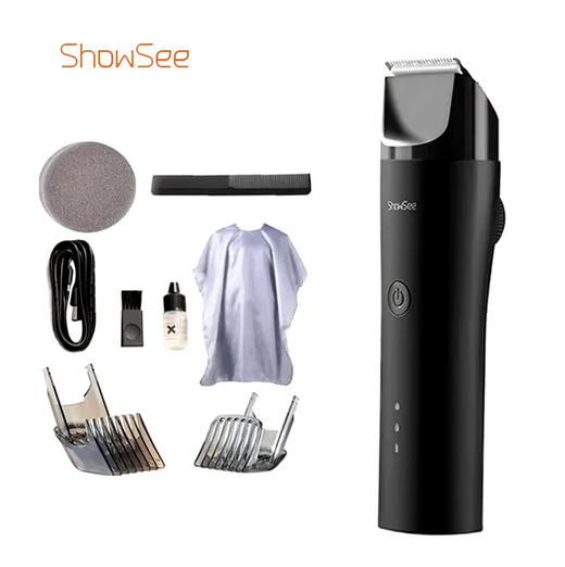 ماشین اصلاح شیائومی مدل Xiaomi Showsee C4-BK Electric Hair Clipper