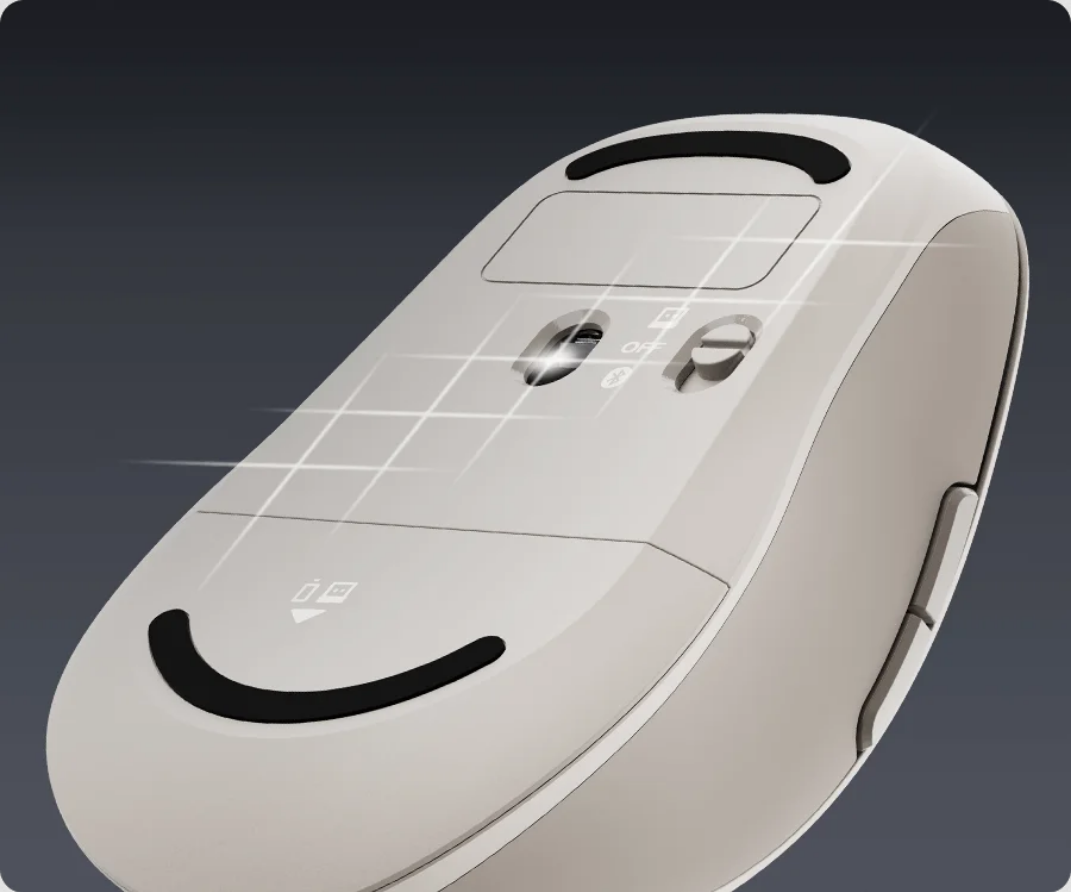 ماوس بی‌ سیم شیائومی مدل Xiaomi Dual-mode Wireless Mouse 2