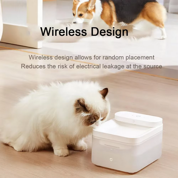 ظرف آبخوری اتوماتیک حيوانات شیائومی میجیا مدل Mijia Wireless Smart Pet Water Drinking XWWF02MG