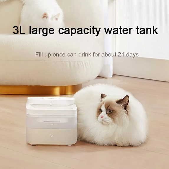 ظرف آبخوری اتوماتیک حيوانات شیائومی میجیا مدل Mijia Wireless Smart Pet Water Drinking XWWF02MG