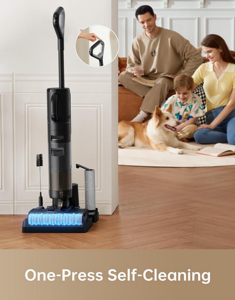 جارو شارژی شیائومی دریم مدل Dreame H12 Dual Wet And Dry Vacuum