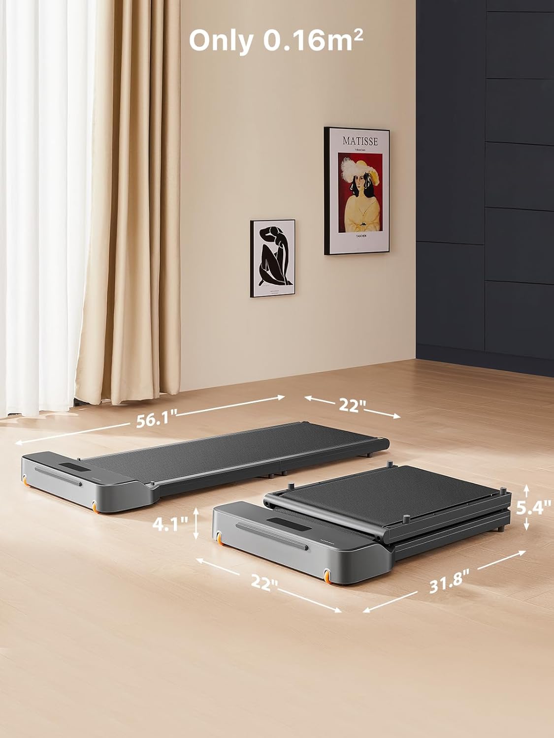 تردمیل شیائومی کینگ اسمیت واکینگ پد مدل Kingsmith WalkingPad Z1 Folding Under Desk Treadmill