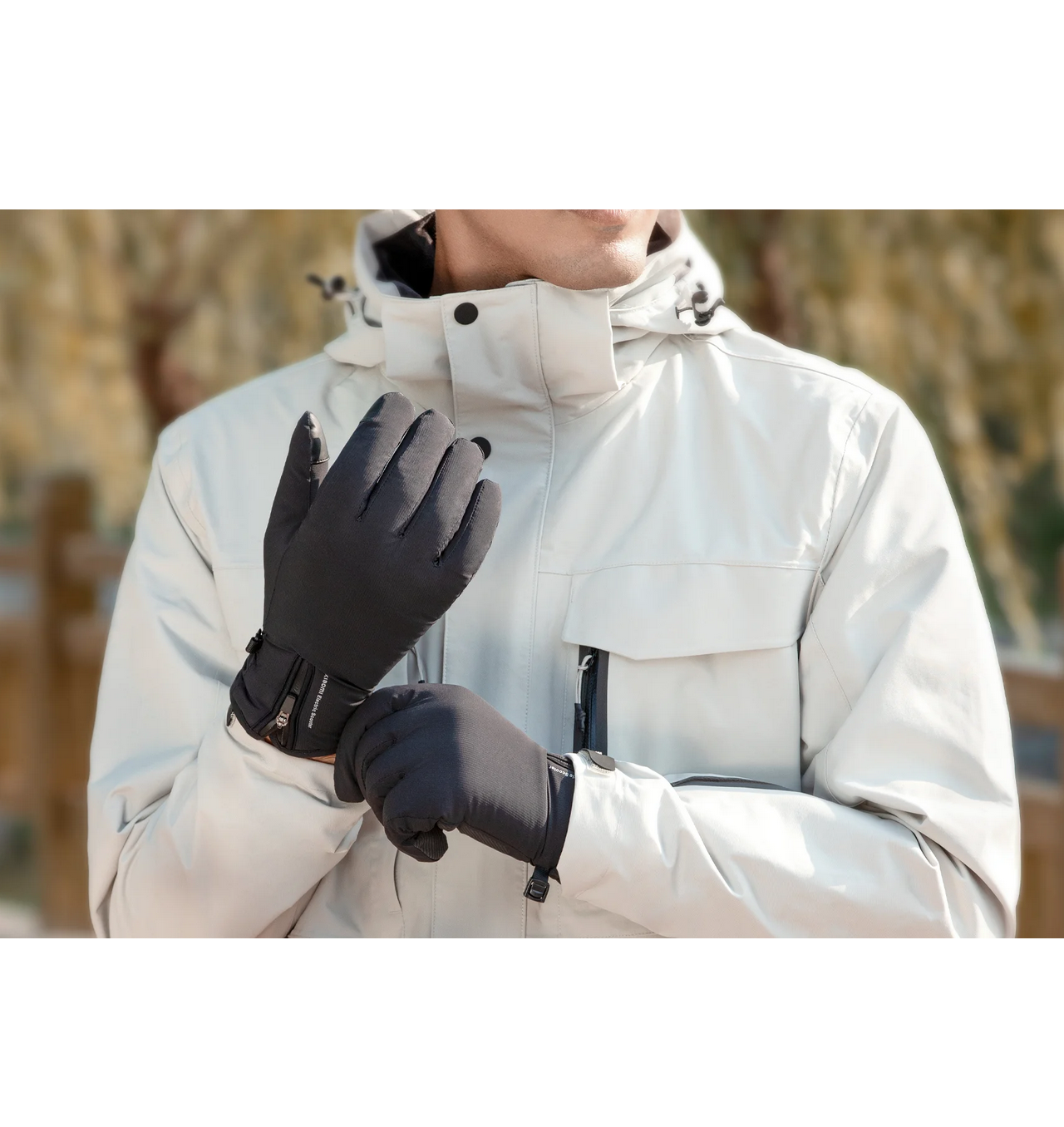 دستکش اسکوتر شيائومی مدل Xiaomi Electric Scooter Riding Gloves ST01RM