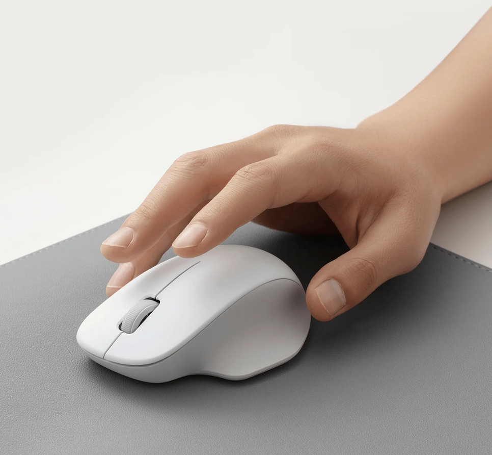 ماوس بی‌ سیم شیائومی مدل Xiaomi Wireless Mouse Comfort Edition XMWXSB04YM