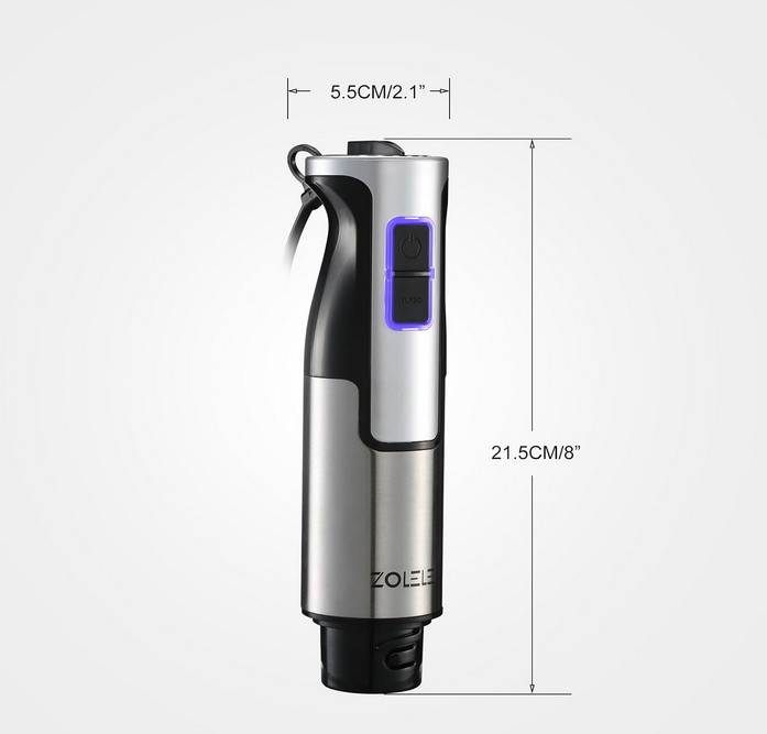 همزن برقی چند منظوره شیائومی زوله له مدل Zolele HB1200 4 in 1 Immersion Electric Hand Blender