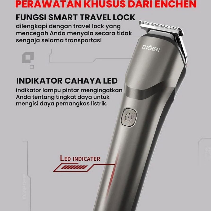 ماشین اصلاح شیائومی انچن مدل Enchen Beardo 2 Pro Hair Trimmer And Body Shaver