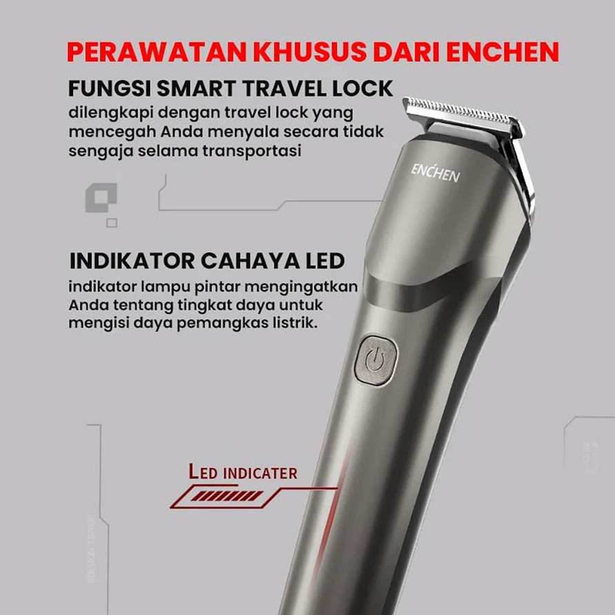 ماشین اصلاح شیائومی انچن مدل Enchen Beardo 2 Multifunctional Electric Trimmer