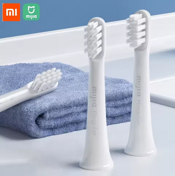 سری مسواک برقی 3 عددی شیائومی میجیا مدل Mijia T100 Sonic Electric Toothbrush Head MBS302