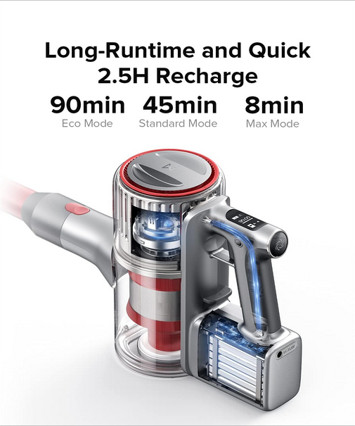 جارو برقی شیائومی روبوراک مدل Roborock H7 Cordless Stick Vacuum Cleaner