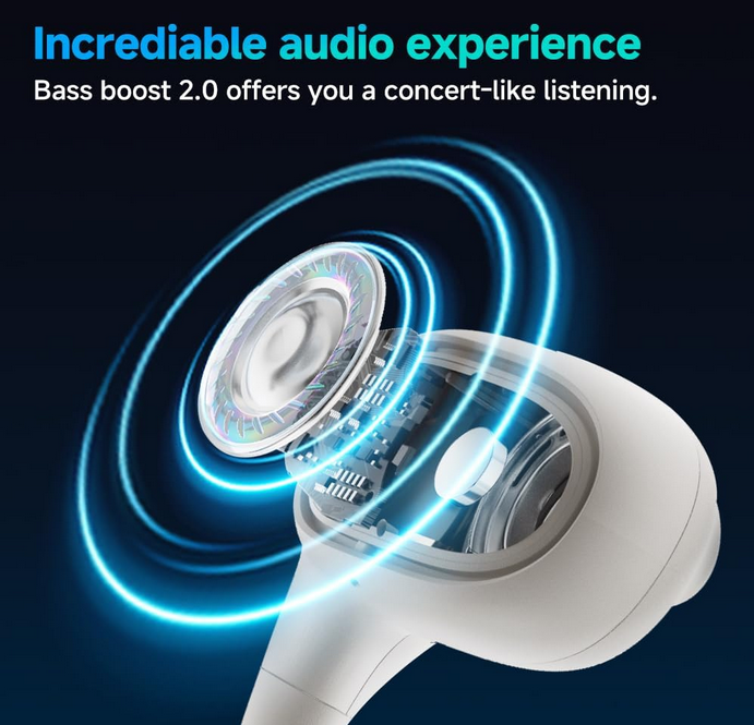 هندزفری بلوتوثی شیائومی کیو سی وای مدل QCY Crossky GTR2 Open Ear Headphones