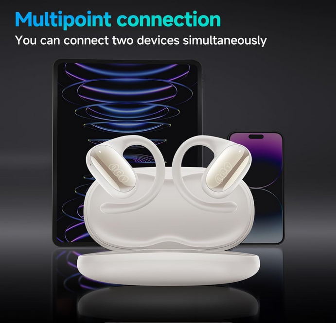 هندزفری بلوتوثی شیائومی کیو سی وای مدل QCY Crossky GTR2 Open Ear Headphones