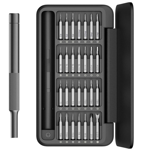 پیچ گوشتی الکتریکی 28 عددی شیائومی هوتو مدل Hoto 28 IN 1 Precision Screwdriver Kit QWLSD009