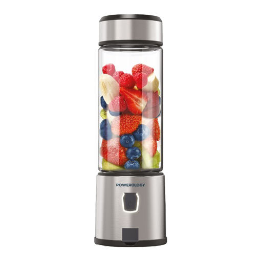 مخلوط کن پاورولوژی مدل Powerology 6-Blades Portable Juicer And Blender P6BPJBK