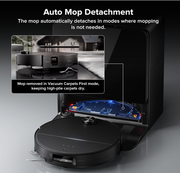 جارو رباتیک شیائومی روبوراک مدل Roborock Saros 10 Robot Vacuum