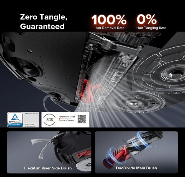 جارو رباتیک شیائومی روبوراک مدل Roborock Saros 10R Robot Vacuum
