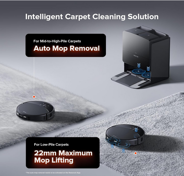 جارو رباتیک شیائومی روبوراک مدل Roborock Saros 10R Robot Vacuum