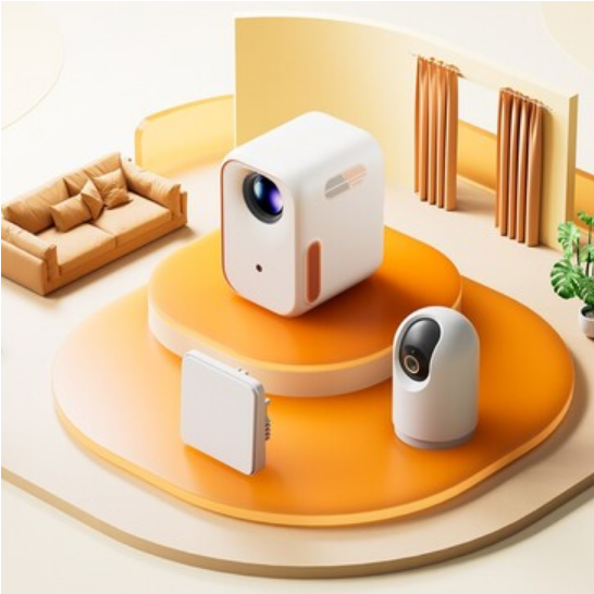 ویدئو پروژکتور هوشمند شیائومی مدل Xming New Q3 Neo Smart Projector