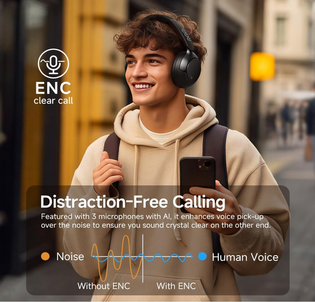هدفون شیائومی کیو سی وای مدل QCY H3 Pro Wireless Headphones