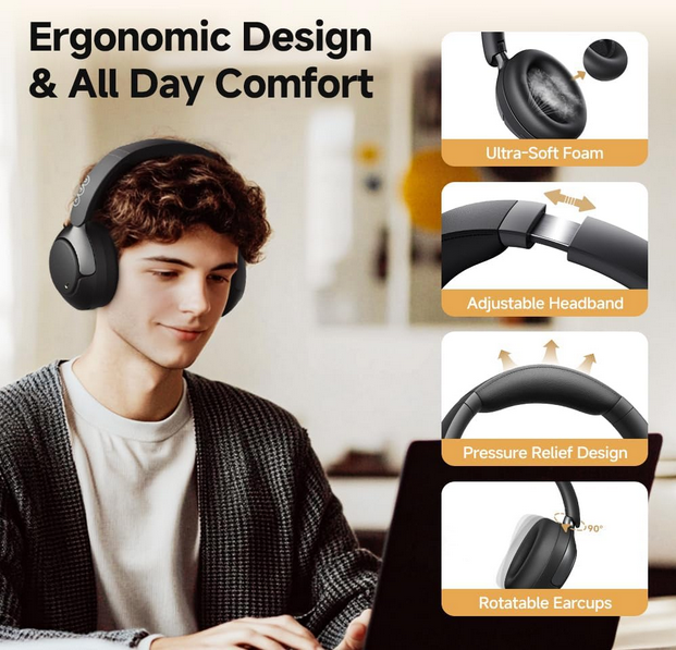 هدفون شیائومی کیو سی وای مدل QCY H3 Pro Wireless Headphones