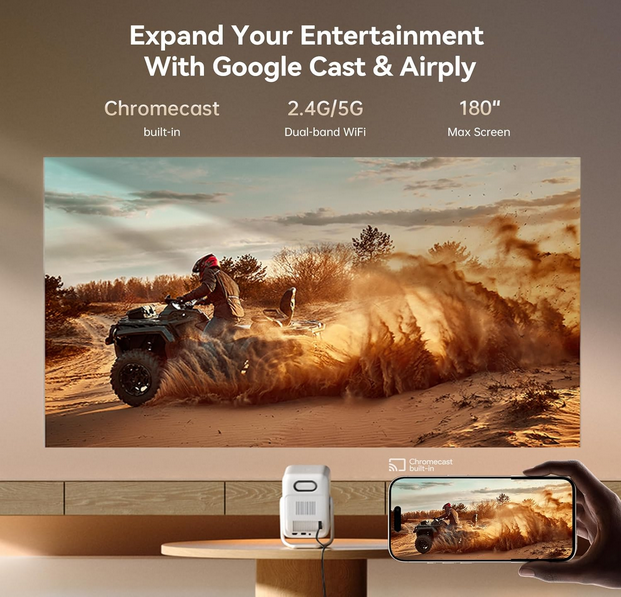 ویدئو پروژکتور ونبو مدل Wanbo T2 Ultra Portable Projector