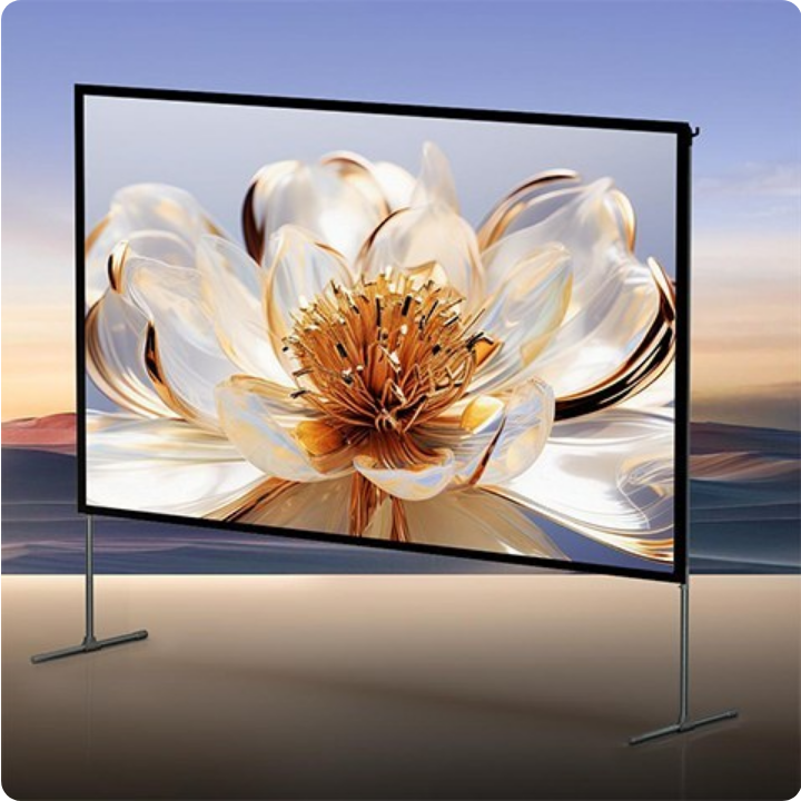 پرده پروژکتور قابل حمل و تاشو ونبو مدل Wanbo Outdoor Folding Portable Projector Screen