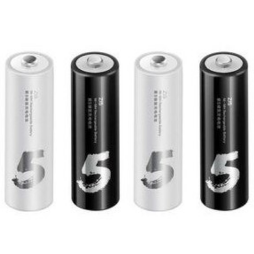 پک 4 عددی باتری قلمی شارژی شیائومی مدل Xiaomi ZMI ZI5 AA AA512 Rechargeable Battery