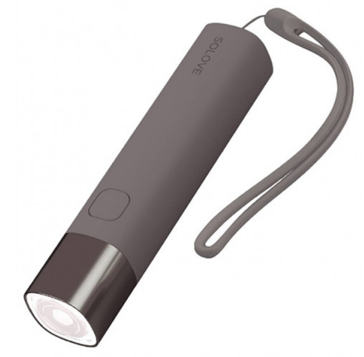 پاور بانک و چراغ قوه شیائومی مدل Xiaomi Solove X3s Usb Rechargeable Flashlight And Power Bank