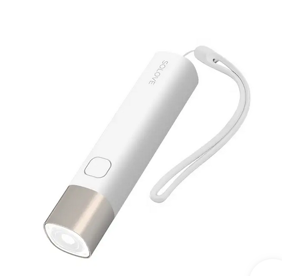 پاور بانک و چراغ قوه شیائومی مدل Xiaomi Solove X3s Usb Rechargeable Flashlight And Power Bank