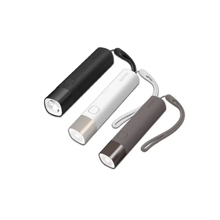 پاور بانک و چراغ قوه شیائومی مدل Xiaomi Solove X3s Usb Rechargeable Flashlight And Power Bank