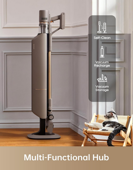 جارو شارژی شیائومی دریم مدل Dreame Z10 Station Cordless Stick Vacuum