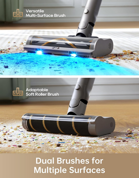 جارو شارژی شیائومی دریم مدل Dreame Z10 Station Cordless Stick Vacuum