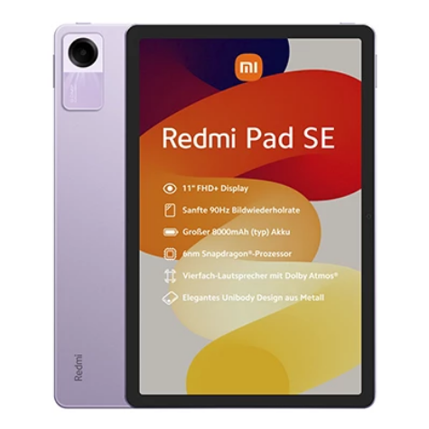 تبلت شیائومی مدل Redmi Pad SE 128/4 ظرفیت 128 گیگابایت رم 4 گیگابایت