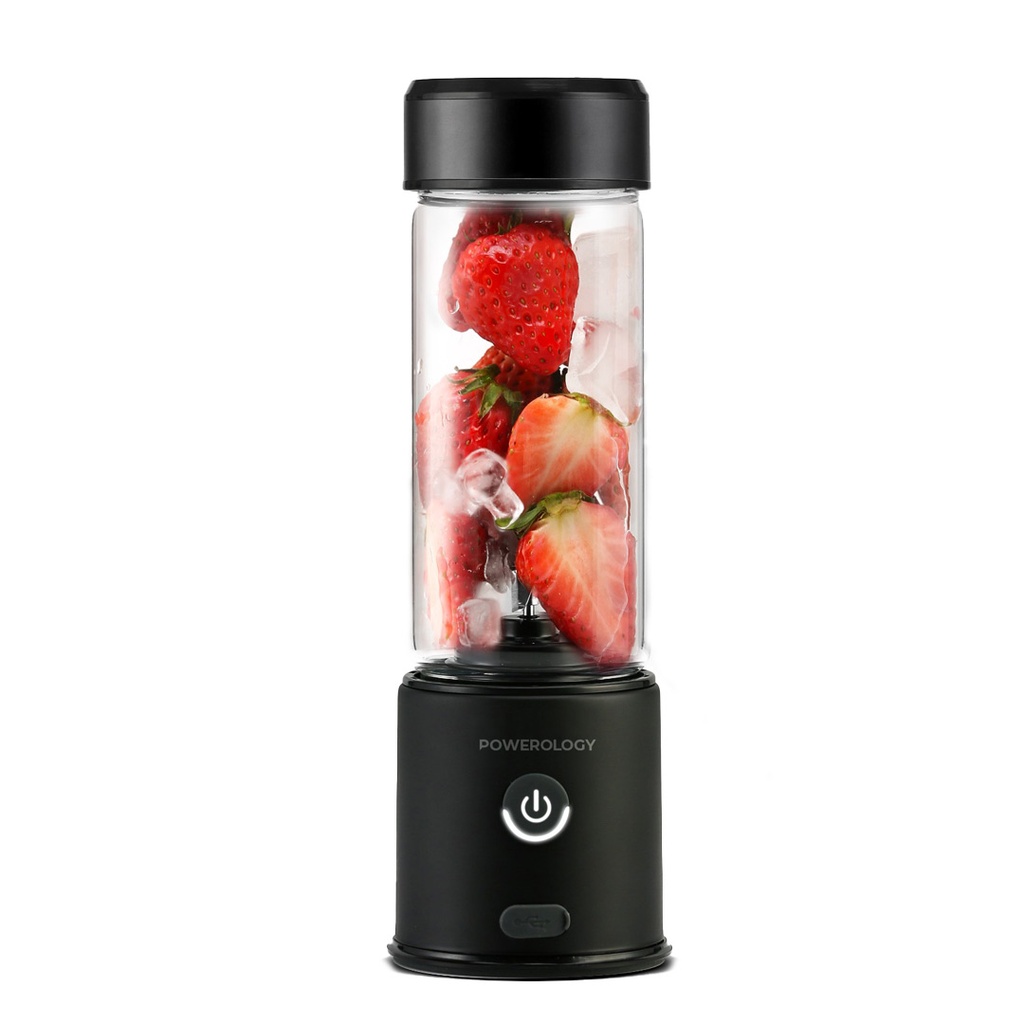 مخلوط کن پاورولوژی مدل Powerology 6-Blades Portable Juicer And Blender P6BPJBK