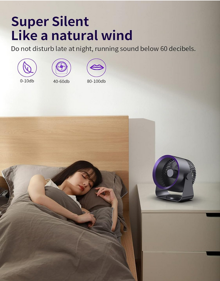 پنکه شارژی قابل حمل شیائومی زوله له مدل  Zolele Cycline Fan M55
