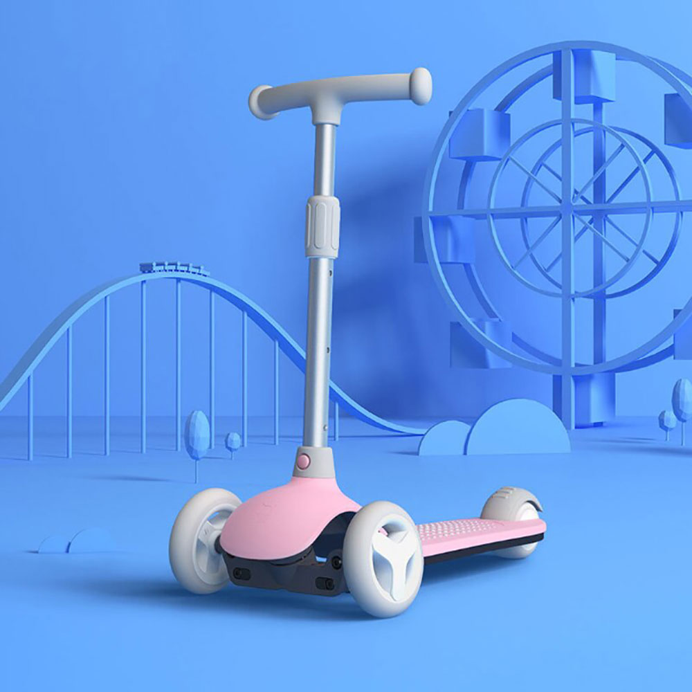 اسکوتر سه چرخ کودک شیائومی مدل Xiaomi Mitu HBC01YM Kids 3 Wheels Scooter