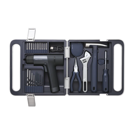 کیت جعبه ابزار شیائومی هوتو مدل Hoto 12V Brushless Drill Tool QWDZGJ002